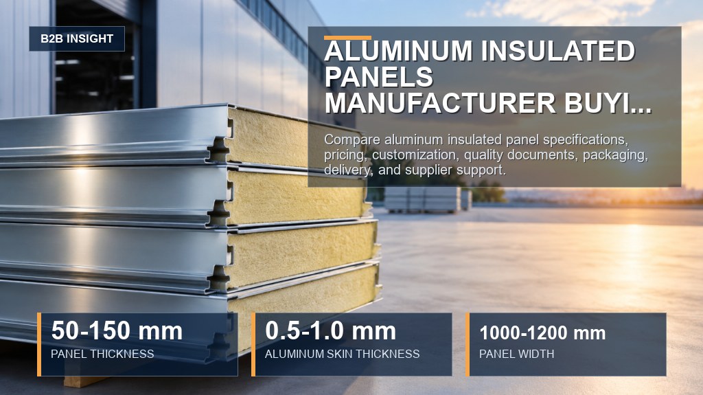 Aluminum Insulated Panels Manufacturer Buying Guide