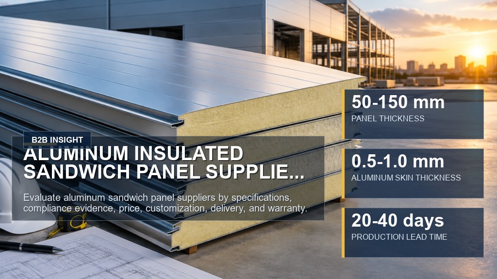 Aluminum Insulated Sandwich Panel Supplier Buying Guide