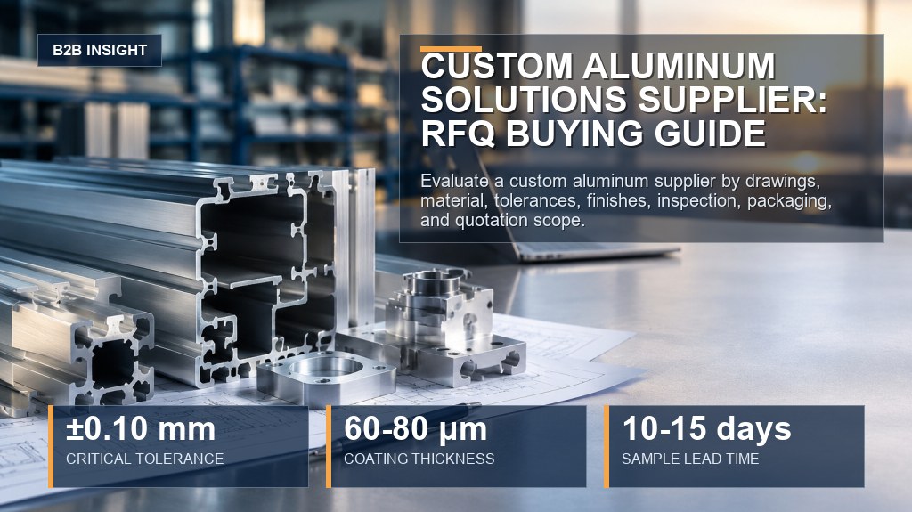 Custom Aluminum Solutions Supplier: RFQ Buying Guide