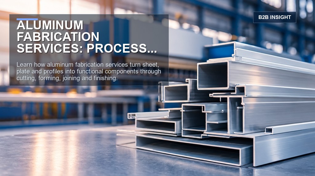Aluminum Fabrication Services: Processes and Applications