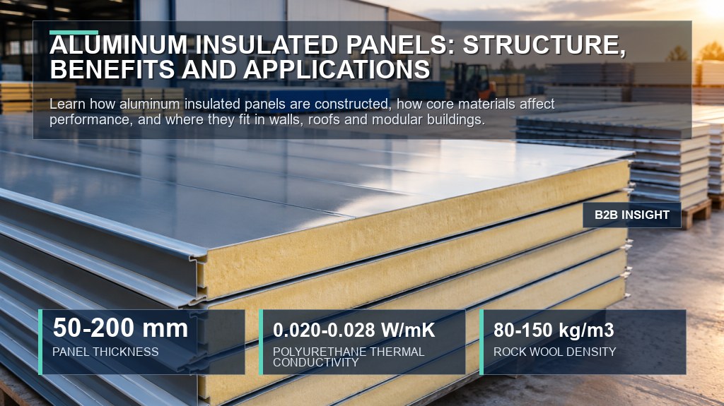 Aluminum Insulated Panels: Structure, Benefits and Applications