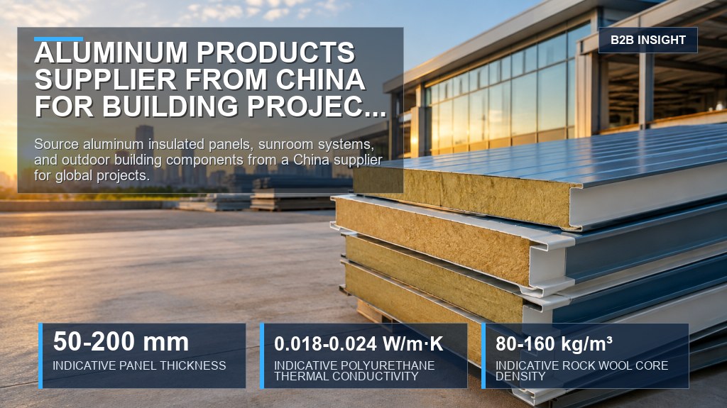 Aluminum Products Supplier from China for Building Projects